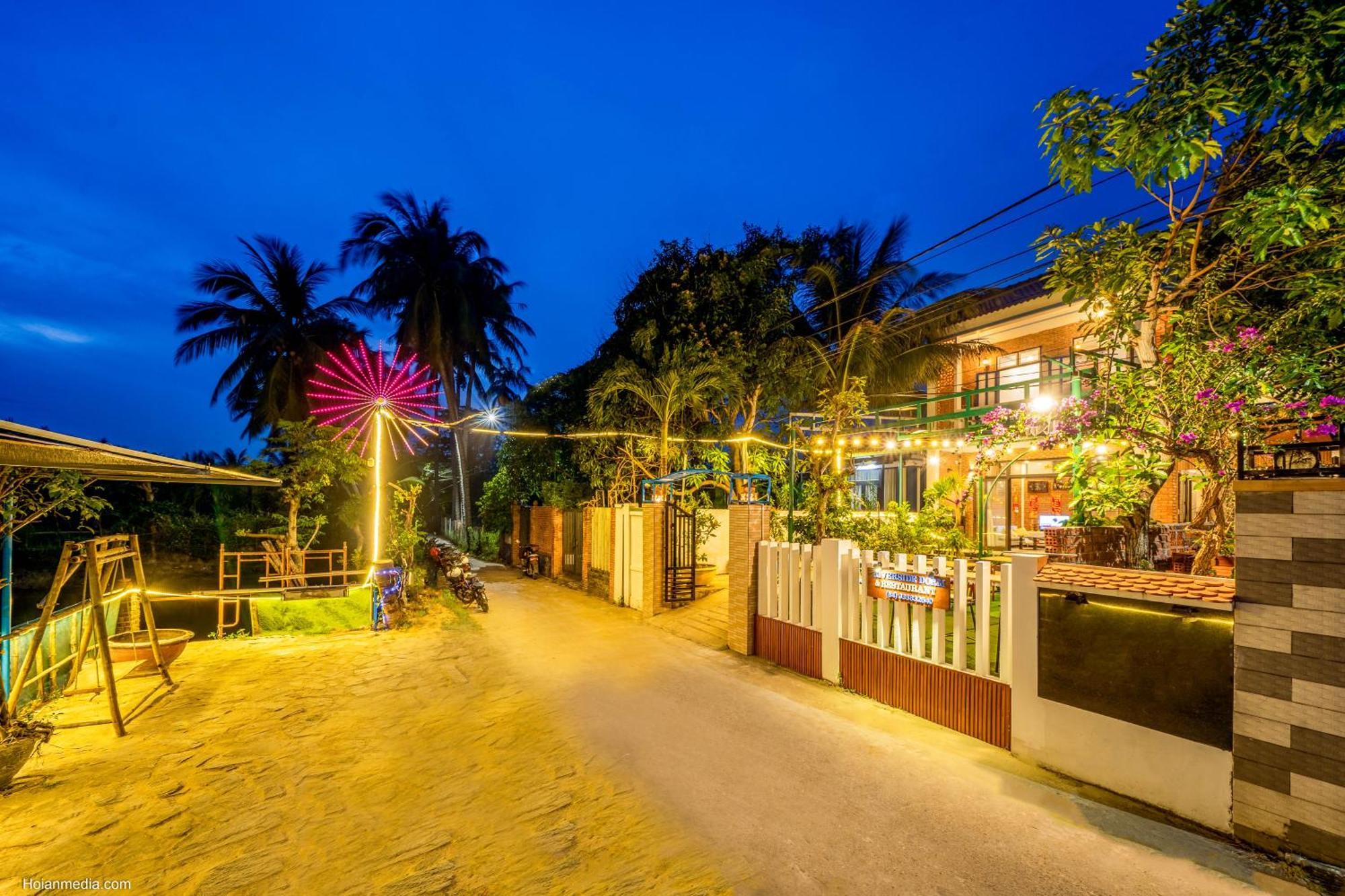 Riverside Dorm And Restaurant Hoi An Bagian luar foto